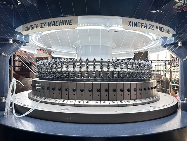 Three Thread Fleece Circular Knitting Machine